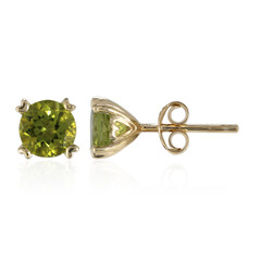Peridot-Silberohrringe