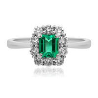 AAA-Sambia-Smaragd-Platinring (CIRARI)
