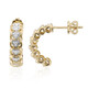 SI1 (G) Brillant-Goldohrringe (Annette)