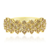 Oranger SI2 Diamant-Goldring (CIRARI)