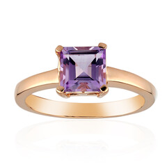 Lavendel-Amethyst-Silberring