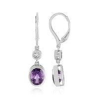 Amethyst-Silberohrringe