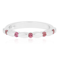 Pinkfarbener Turmalin-Silberring