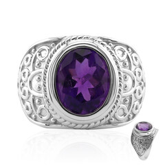 Sambia-Amethyst-Silberring