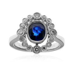 Blauer Ceylon-Saphir-Goldring (CIRARI)