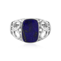 Lapislazuli-Herren-Silberring