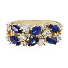 Nepalesischer Kyanit-Goldring (Adela Gold)