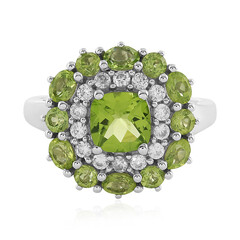 Peridot-Silberring