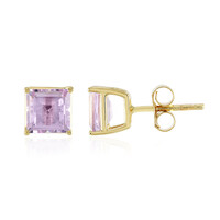 Lavendel-Amethyst-Silberohrringe