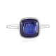 Blauer Madagaskar-Saphir-Platinring