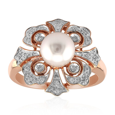 Akoya-Perlen-Goldring (TPC)