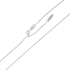 Silber-Schlangenkette - 3,13 g - 60 cm (Länge verstellbar)