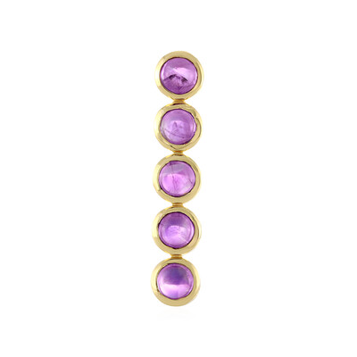 Amethyst-Silberanhänger (MONOSONO COLLECTION)
