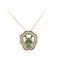 Madagaskar-Demantoid-Goldhalskette (de Melo)