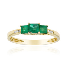 AAA-Sambia-Smaragd-Goldring (CIRARI)