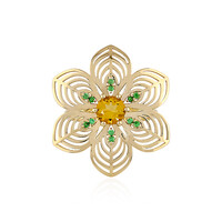 Gelber Beryll-Goldring (Ornaments by de Melo)