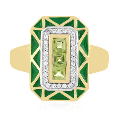 Peridot-Silberring
