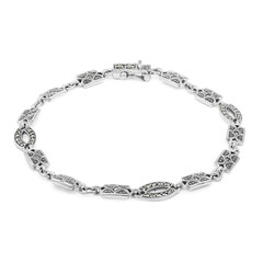 Markasit-Silberarmband