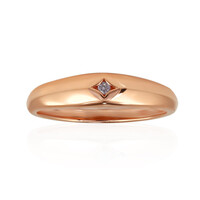 Pinkfarbener I3 Argyle-Brillant-Goldring (Mark Tremonti)