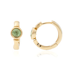 Namibia-Demantoid-Goldohrringe (CUSTODANA)