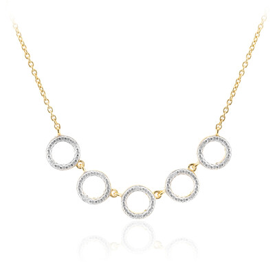 I3 (I) Diamant-Silbercollier