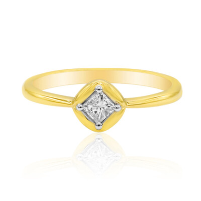 SI1 (G) Diamant-Goldring (Annette)