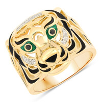 Diamant-Silberring
