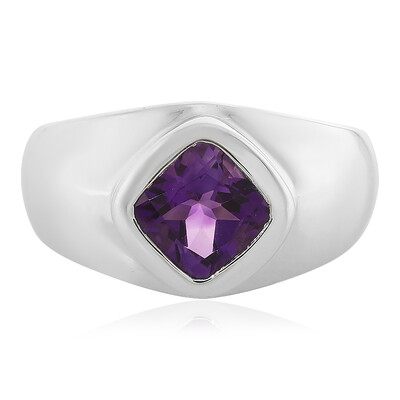 Sibirischer Amethyst-Silberring