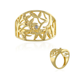 I4 (J) Diamant-Silberring