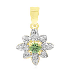 Madagaskar-Demantoid-Goldanhänger