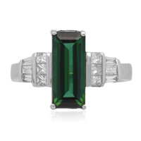 Grüner Turmalin-Goldring (CIRARI)