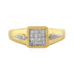 I2 (I) Diamant-Silberring