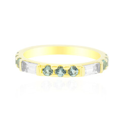 Nigerianischer Paraiba-Turmalin-Goldring