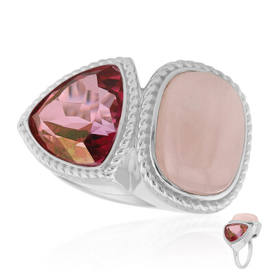 Edelstein-Silberring (MONOSONO COLLECTION)