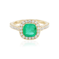 Russischer Smaragd-Goldring (AMAYANI)