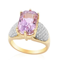 Patroke-Kunzit-Goldring (AMAYANI)