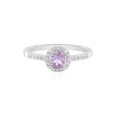 Lavendel-Amethyst-Silberring