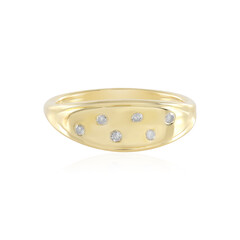 I2 (I) Diamant-Silberring