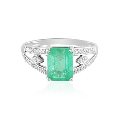 Russischer Smaragd-Goldring (AMAYANI)