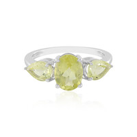Limonen-Quarz-Silberring