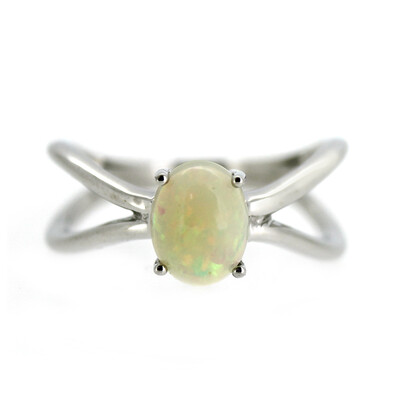 Welo-Opal-Silberring