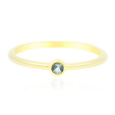 Nigerianischer Paraiba-Turmalin-Goldring