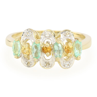 Brasilianischer Paraiba-Turmalin-Goldring