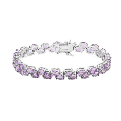 Amethyst-Silberarmband