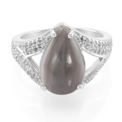 Botswana-Achat-Silberring