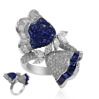 Blauer Saphir-Goldring (Estée Collection)