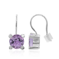Amethyst-Silberohrringe