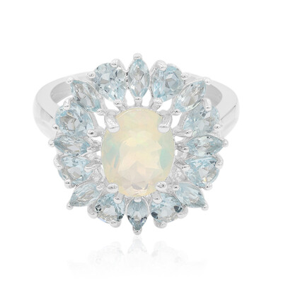 Welo-Opal-Silberring