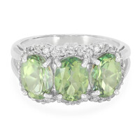 Kiwi-Topas-Silberring