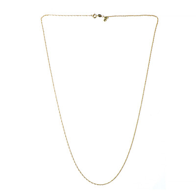 Silber-Prince of Wales-Kette - 61 cm - 1,85 g - vergoldet